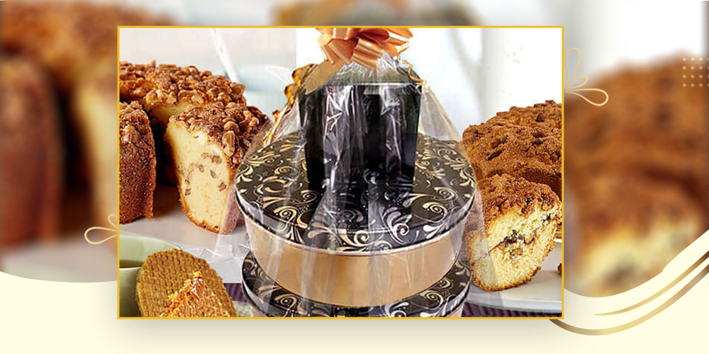 Dazzle Double Delight Coffee Cakes & Cookies Gift Tower